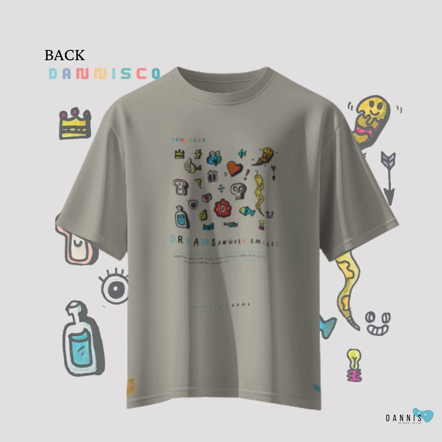 Dream Awaken Smile. Be happy.