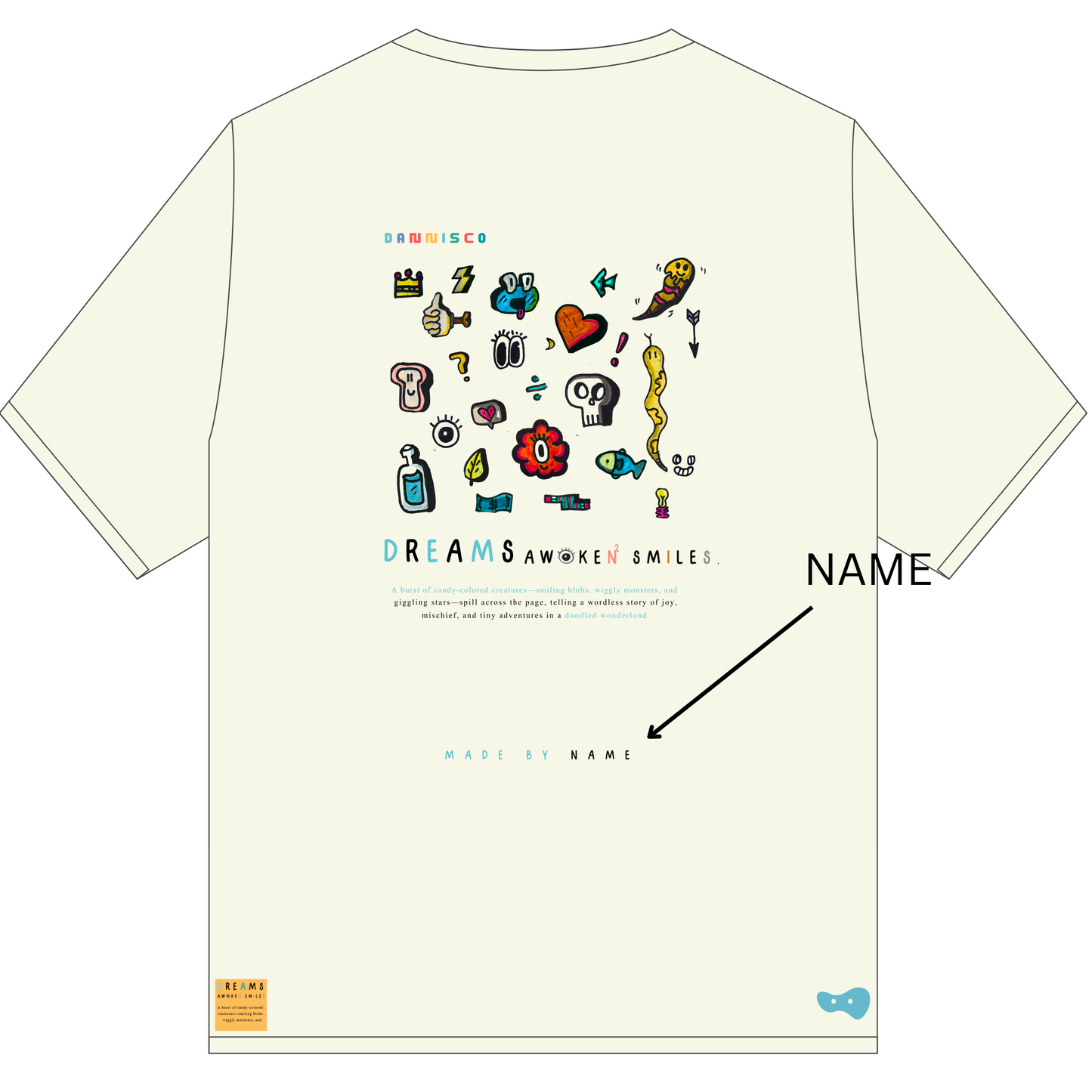 Dream Awaken Smile. Be happy.