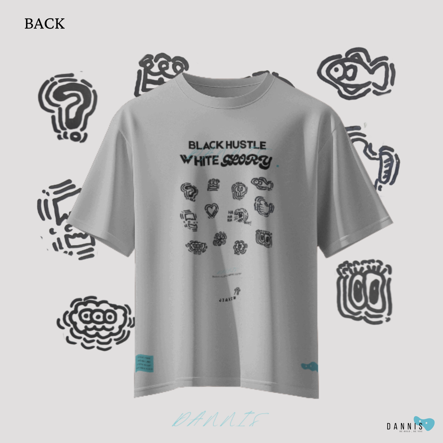 Black hustle White glory.